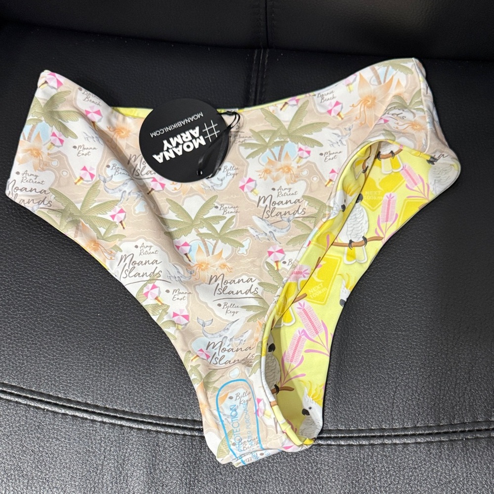Moana Bikini reversible bikini bottoms